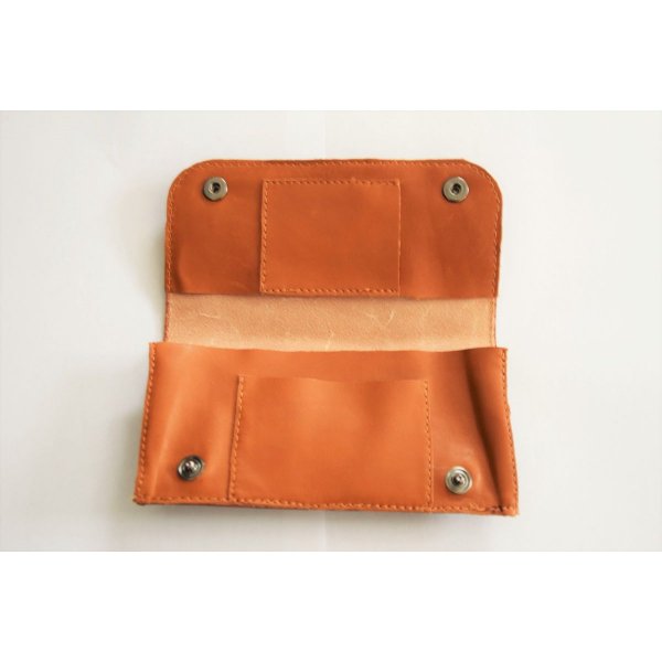 Aanpasbaar leren tabakszakje