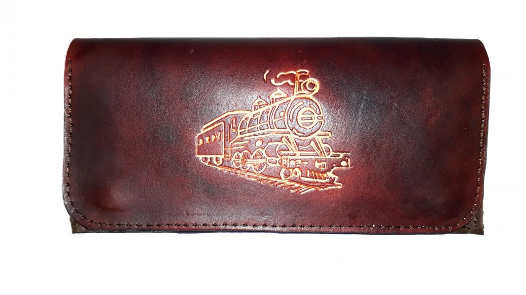 Aanpasbaar leren tabakszakje